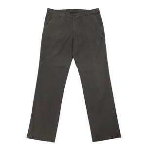 AG Adriano Golschmied Trouser Mens 36x33 Gray The Lux Khaki Tailored Straight